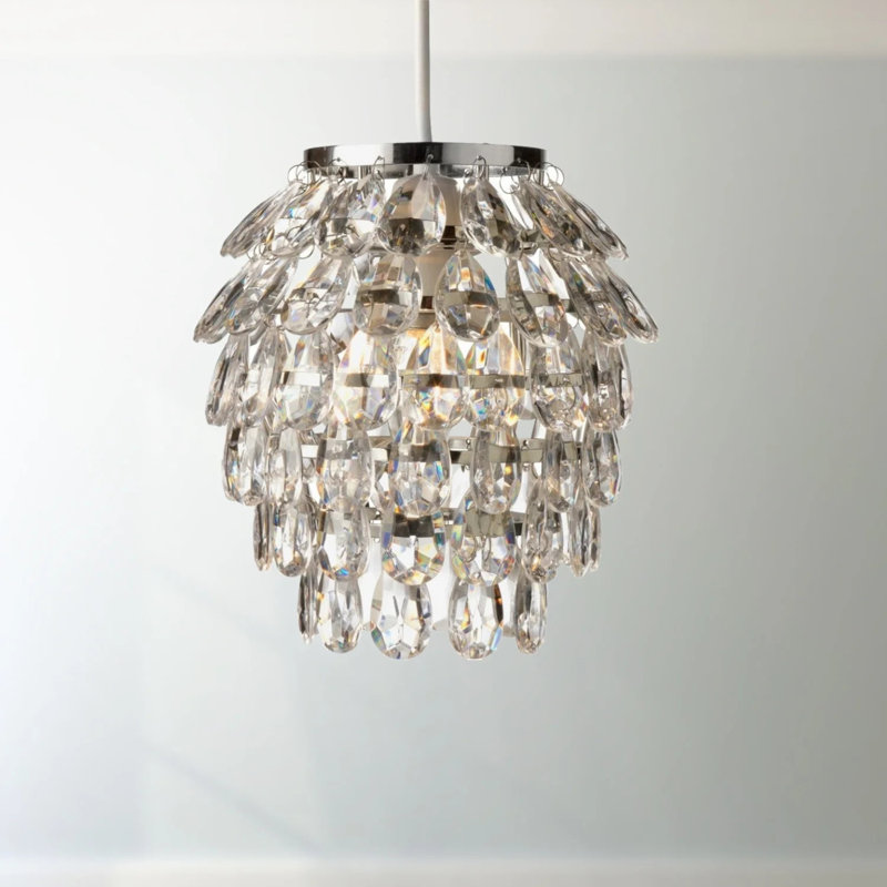 Maisy 23.5 cm H Novelty Pendant Shade ( Uno ) in Clear