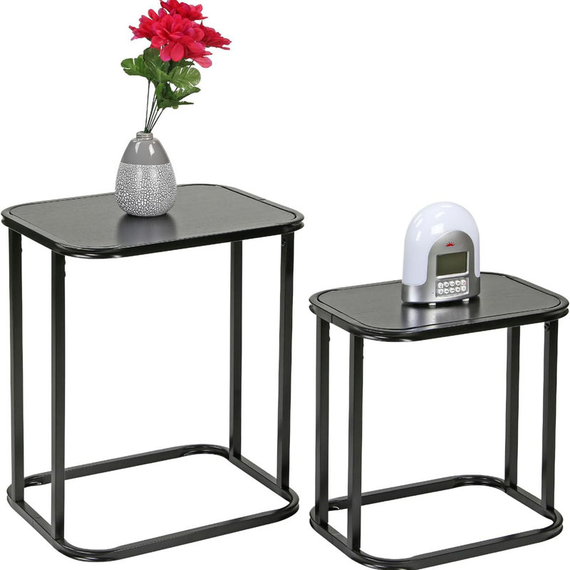 Living Room Table Set, Black