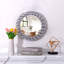 Freelon Crystal Framed Wall Accent Mirror 45x45CM