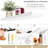 Floating Shelves with Invisible Mounting Set of 4-931957340-931957339