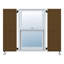 Paires de volets pour panneaux encadrés-n-lattes, panneaux et lattes classic Atlantic-37018384-37018352-37018343