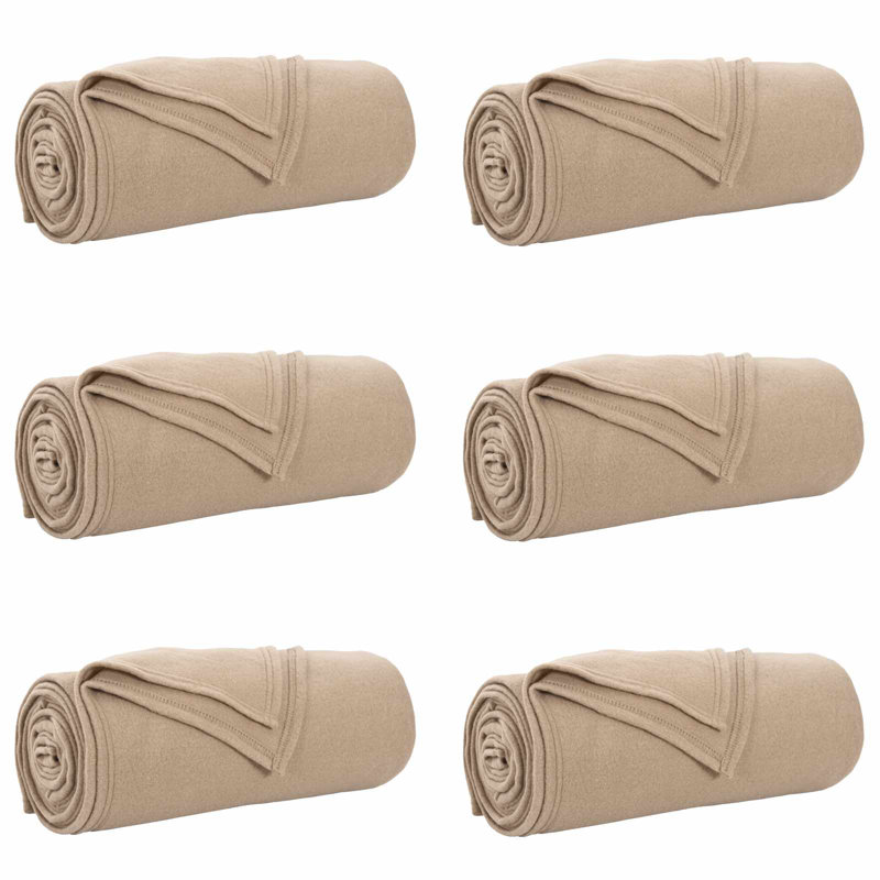 3.5-50 Throw Blanket, Bordeaux Red, 170cm x 130cm