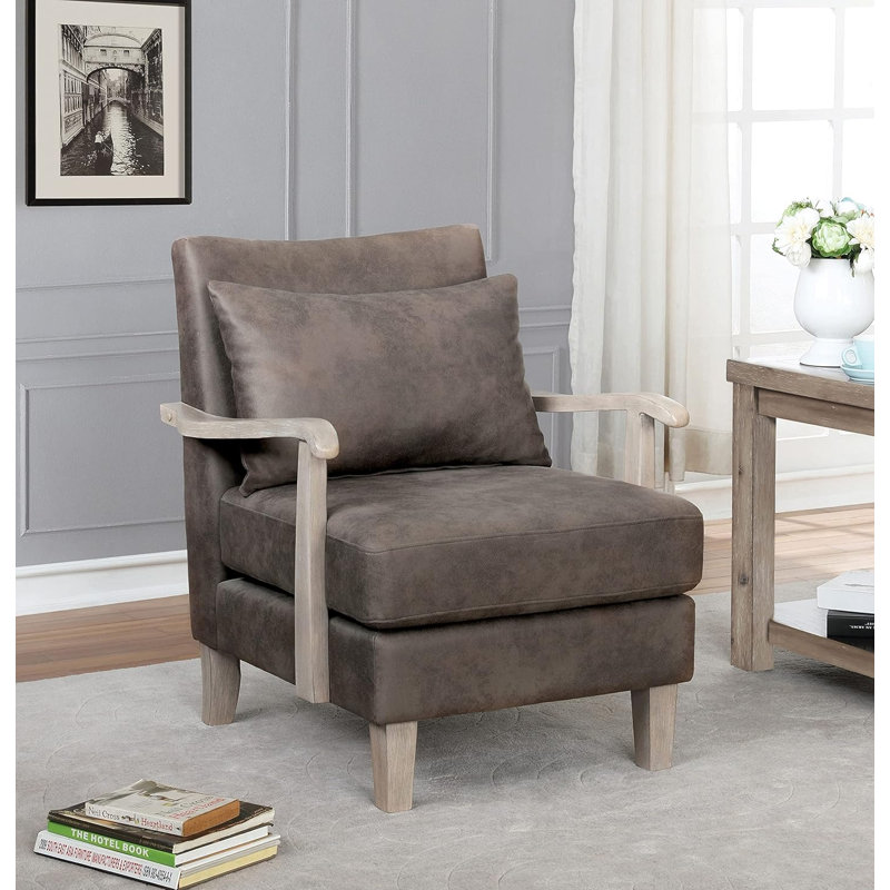 Fraiser Armchair, Dark Brown