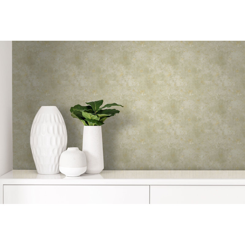 Rouleau de papier peint L 33 po x L 20,5 po Mylan, Vert