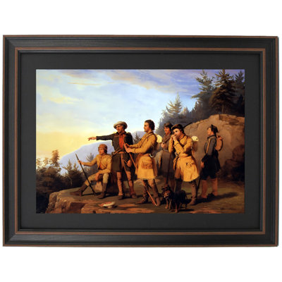 Boone's First View Of Kentucky By William Ranney