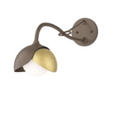 Brooklyn 1 - Light Hardwired Armed Sconce