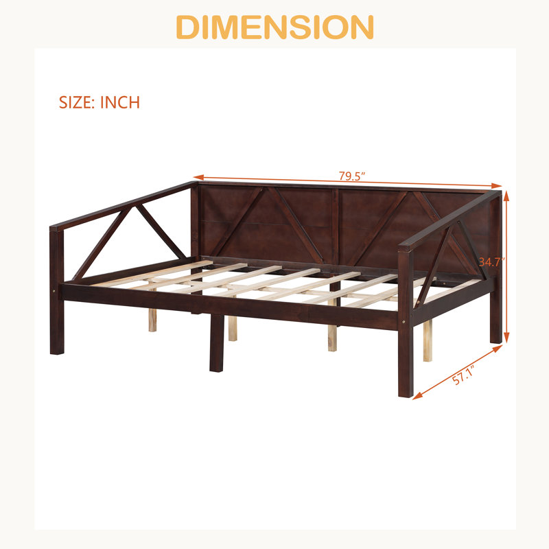 Full Size Daybed, Full/Double, Espresso