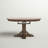 Kewaunee Extendable Rubberwood Round Solid Wood Top with Solid Wood Base Dining Table-1577004019
