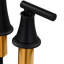 Double Handle Bathroom Sink Faucet with Drainer-556240044