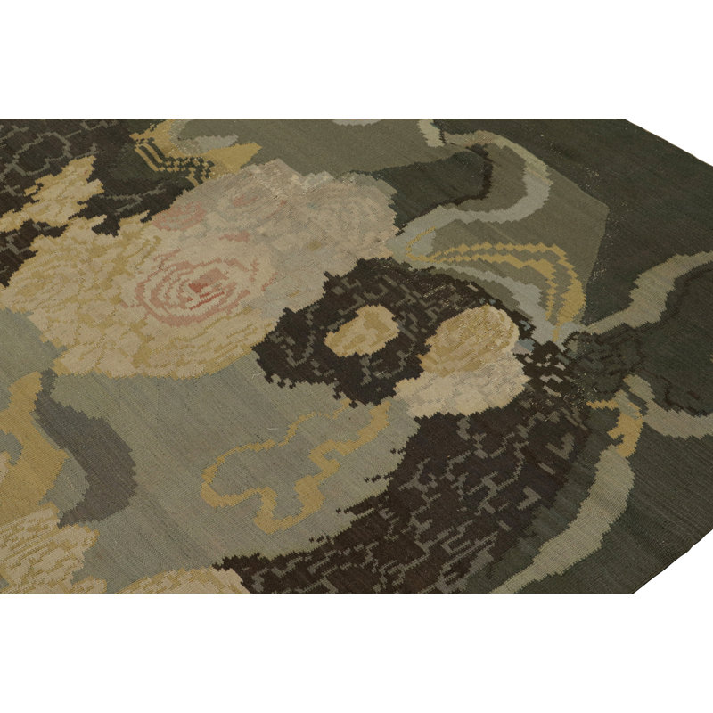 One-of-a-Kind 9'10" x 21'5" Hand Knotted Area Rug