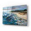 «Rough Surf» par Jeanette Vertentes, art mural en verre acrylique-267047604