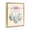 Cadre flottant floral avec œufs de Pâques Coquette, design par Arlington Prints