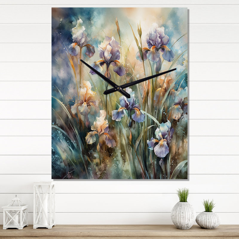 Horloge murale Janinda, H 32 po x l 16 po x P 1 po