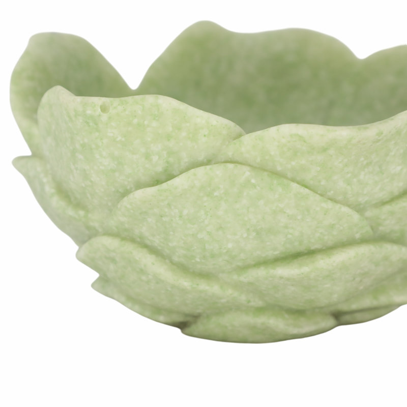 Handmade Resin Decorative Bowl, Green