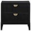 Table de chevet 2 tiroirs Mason