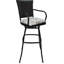 Tabouret de comptoir pivotant intérieur / extérieur - siège de 26 po-886224698-900437764-900437787