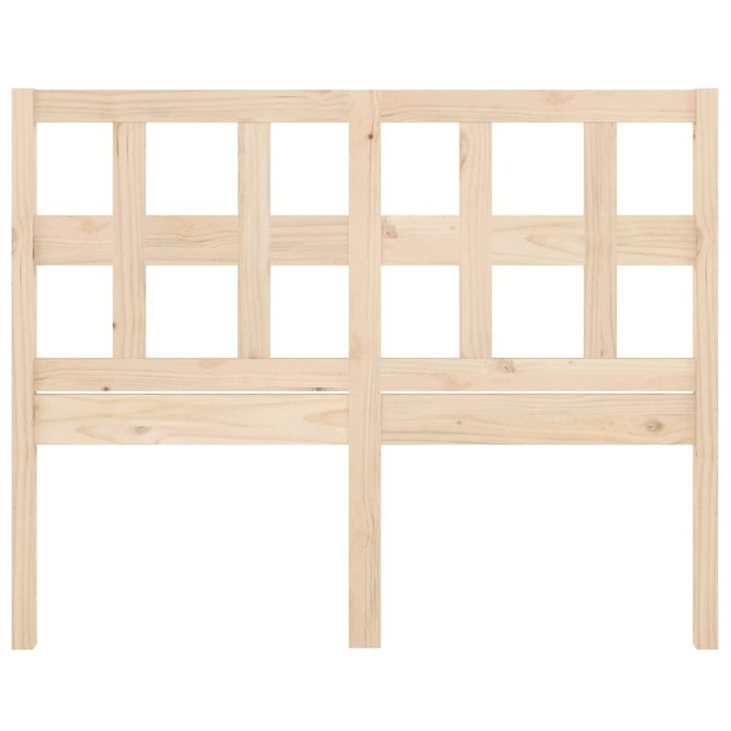 Mendota Solid Wood Headboard, Grey, 205.5 x 100 cm