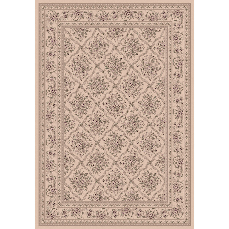 Tapis ivoire persan Atterbury, Rectangle 9 pi 2 po x 12 pi 10 po