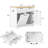 Liora Push-Pull Trash Cabinet With 20 Gallons Wooden Free Standing  (Trash Can Not Included)-111530792