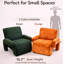 Fauteuil d'appoint vert foncé-200524566