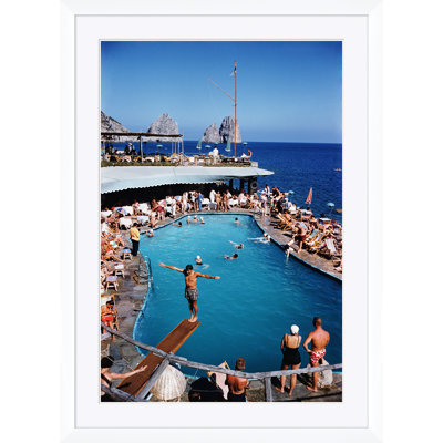 Marina Piccola Print by Slim Aarons