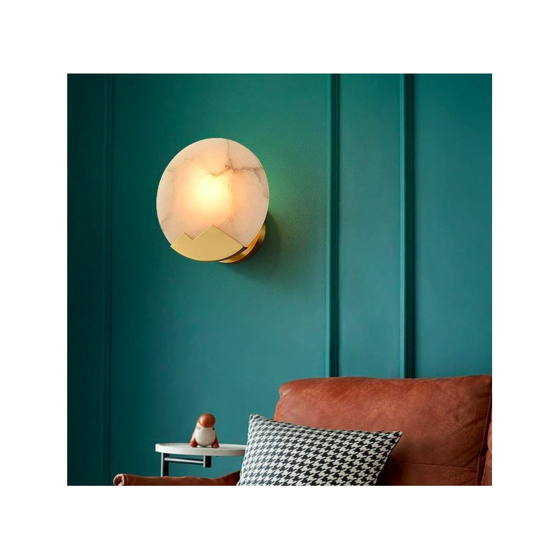 Modern Marble Wall Sconce