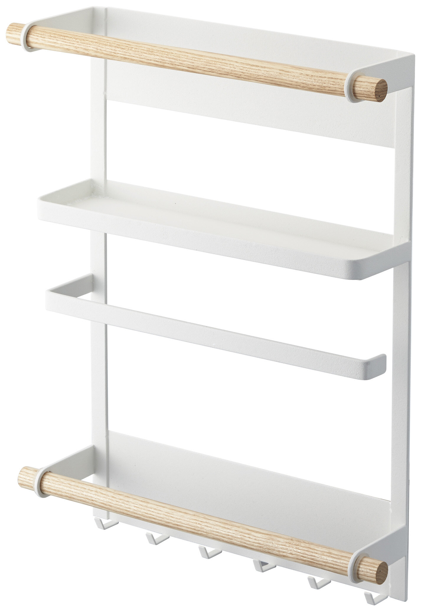 Yamazaki Home Plate Under Shelf Storage Rack - White