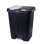 Bac à ordures et de recyclage avec ouverture à ressort et couvercle mains libres à fermeture lente Step L 'Sort 40L (2 x 20L)