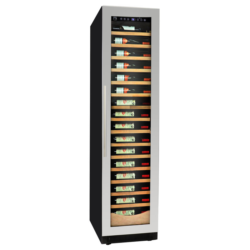 Kenmore Elite 18 Inch 112 Bottle Single Zone Compressor Wine Fridge, Built-In or Freestanding