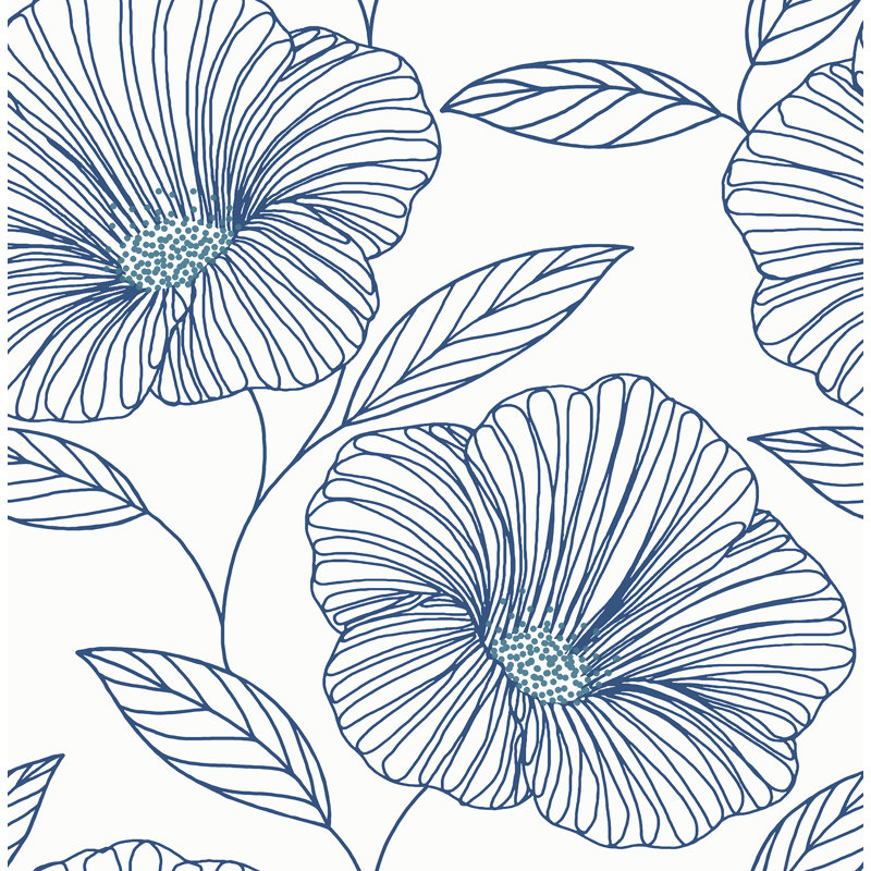 Mythic Floral Roll, Blue