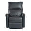Fauteuil inclinable pivotant en similicuir Ijahnae-1441486203-1430215567