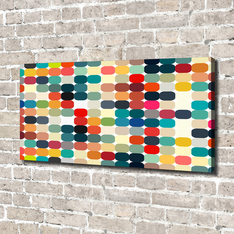 Geometric Background - Wrapped Canvas Print