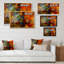 Magie du vitrail - reproduction de cadre flottant sur toile-651497575-651497581