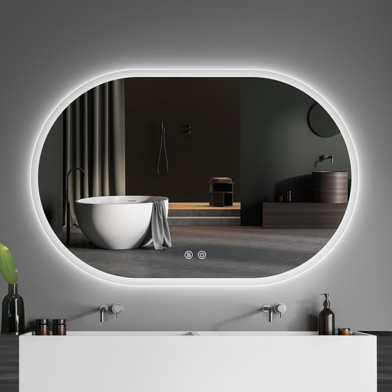 Miroir de salle de bain à intensité variable Tyan