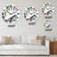 Oiseau australien rétro - horloge murale traditionnelle-93602256