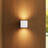 Qube Aluminium LED Flush Mounted Sconce-99282008-99452275