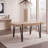 Easton Metal Base Dining Table-1840381070