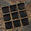 Stone Tic Tac Toe-Grey Stone