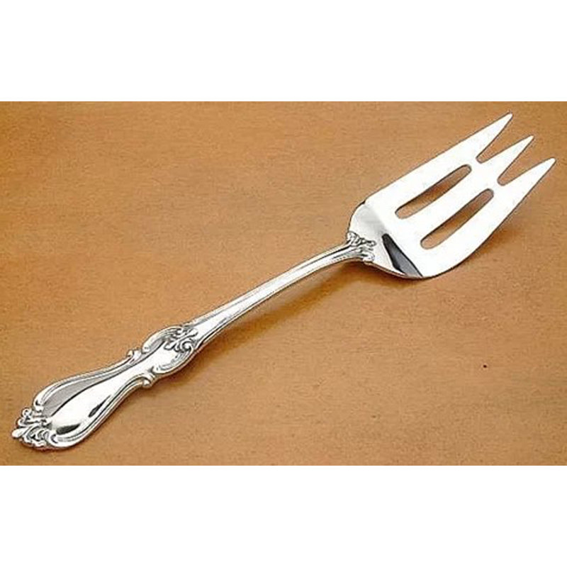 Fourchette à viande froide en forme de bonhomme de neige Towle Crafty