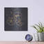 Brayden Studio «Gold Sand Dollar II» par Chris Paschke, art mural en métal-602608436