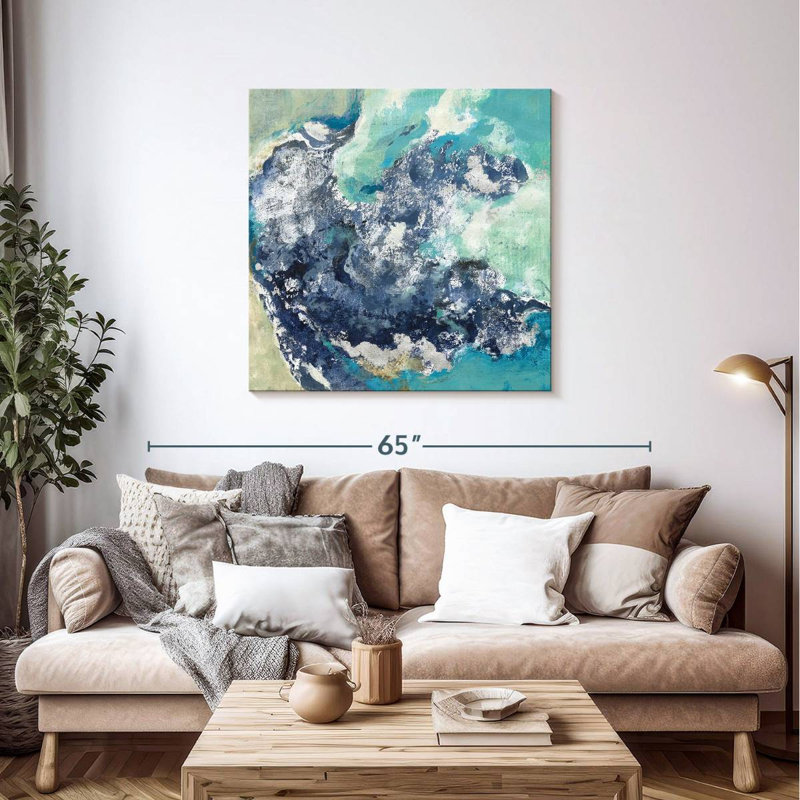 Turquoise Avery, 39" H x 39" W