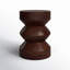 Maberley 18'' Tall Solid Wood Pedestal End Table
