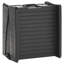 Rampe pliante pour chien en plastique noir 60,2 po x 15,7 po x 4,9 po
