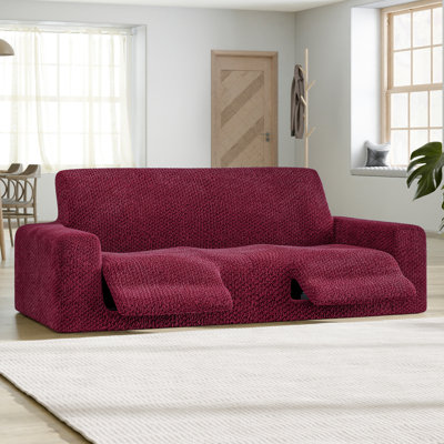 Housse extensible pour canapé inclinable - Douce au toucher et facile à nettoyer - Collection Velvet