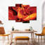 " Fiery Calla Lilies Multi Piece Canvas Print " by Annie S 4 - Pieces-93059974