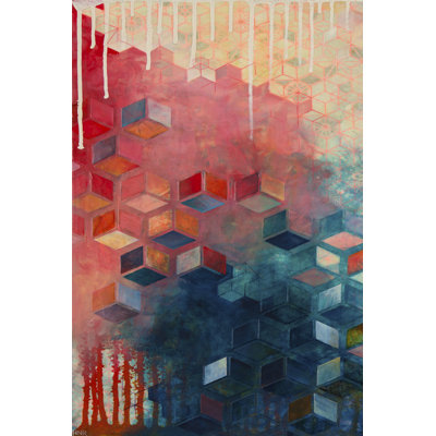 Split Asanoha I -  Painting
