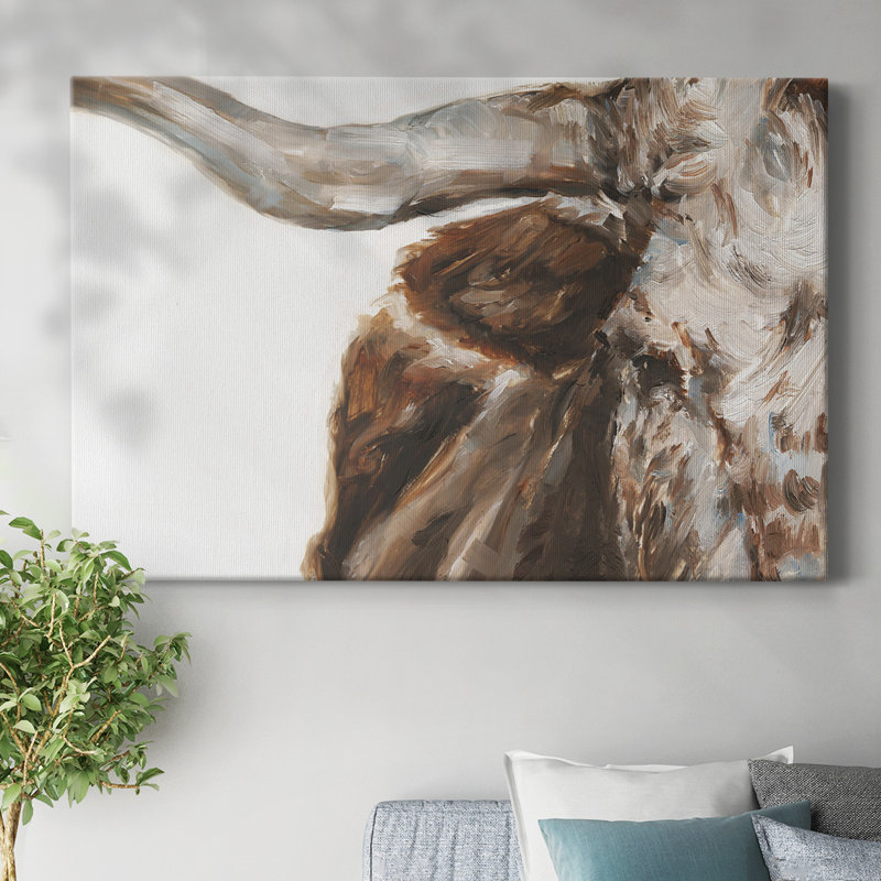 Toile tendue transparente I-Gallery Steer, H 18 po x l 27 po