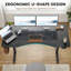Dulane Adjustable Metal Base Standing Desk-1446280125