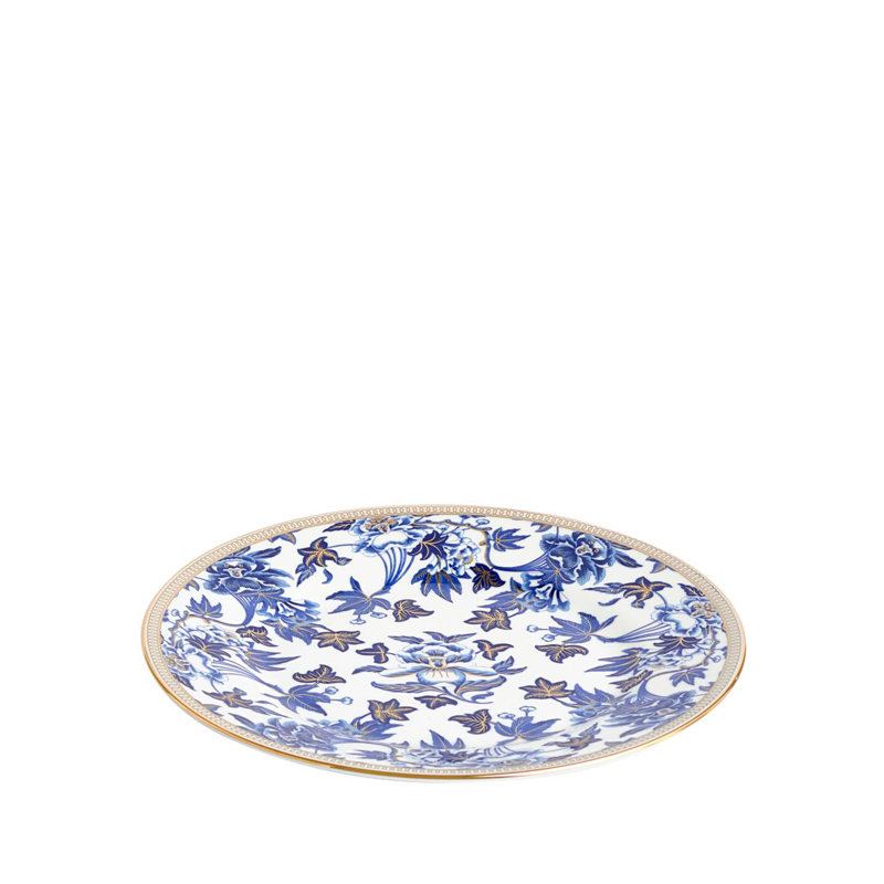 Hibiscus Bone China Salad/Dessert Plate