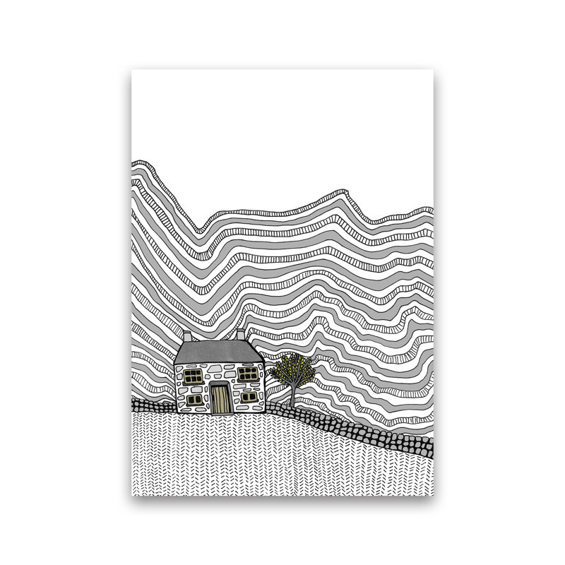 Welsh House by Carissa Tanton - Print, Unframed, 30cm H x 21cm W x 1cm D